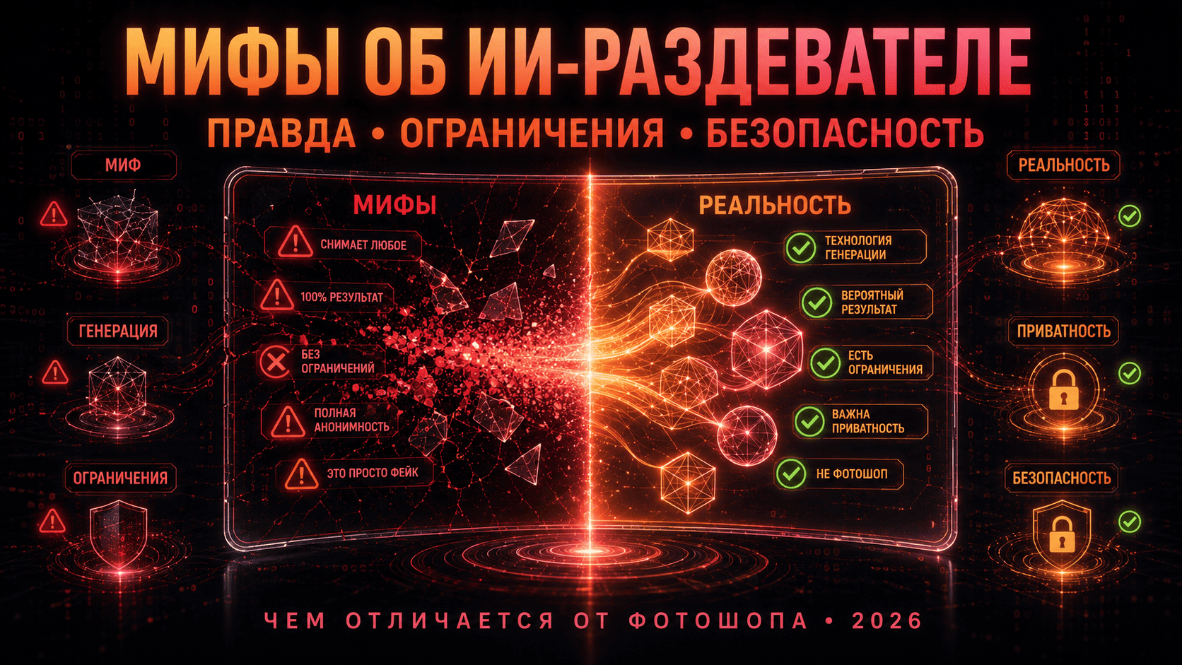 Раздеватор по фото: правда и мифы об ИИ, приватность и границы возможного